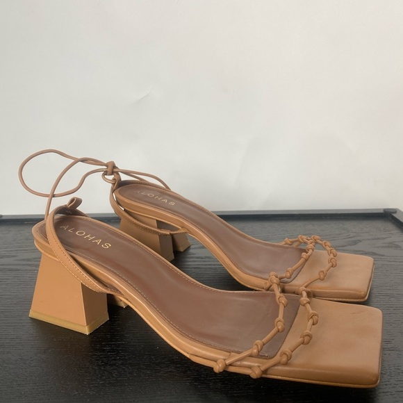 Alohas Juniper Sandal in Camel Size 38 *Missing strap‎ - Picture 10 of 15